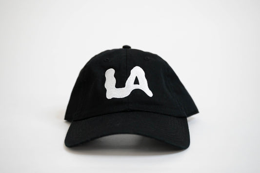 LA Cloud Dad Hat - Black