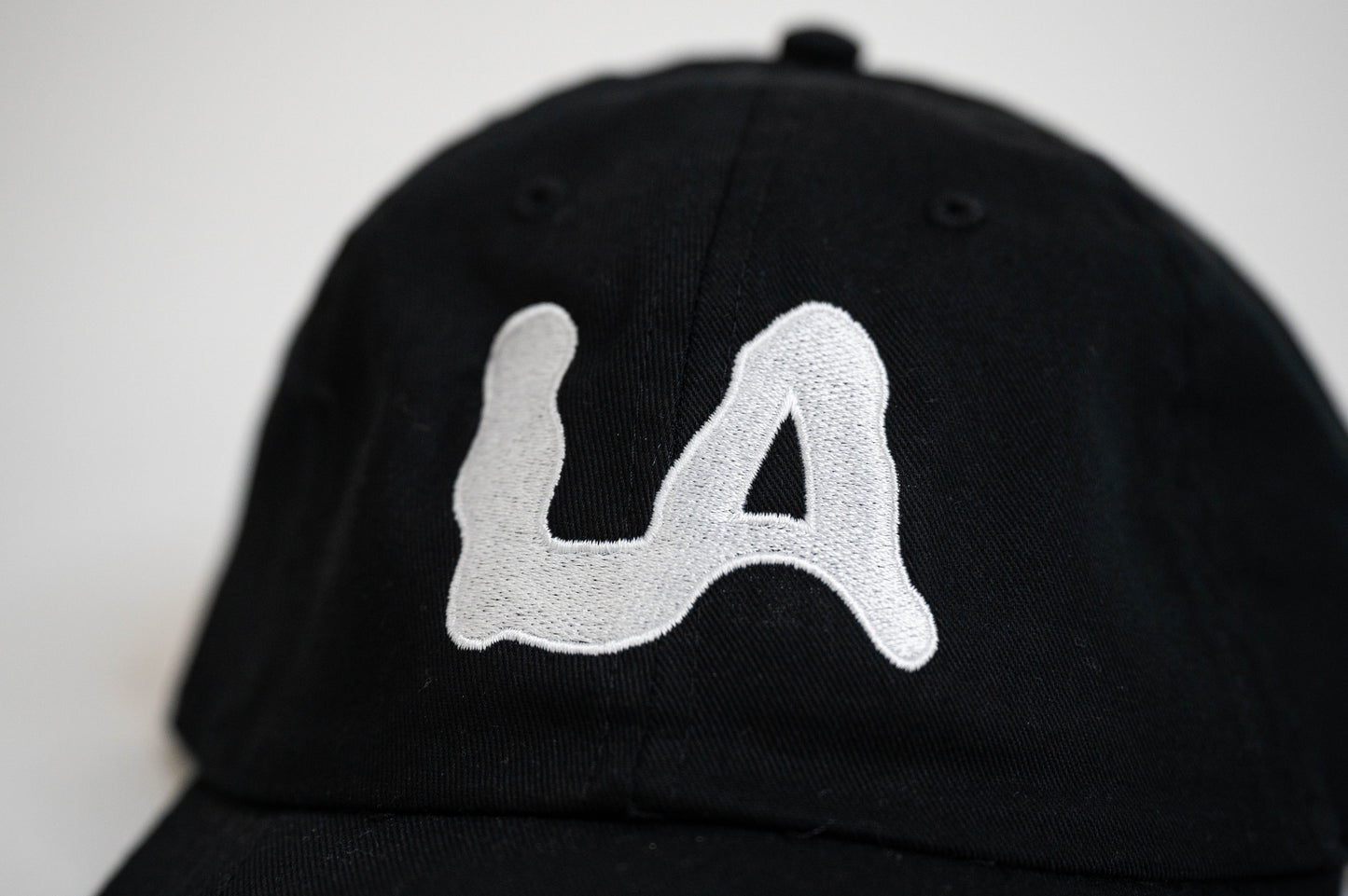 LA Cloud Dad Hat - Black