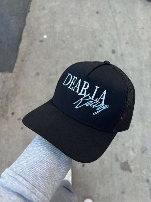 Racing Trucker Hat - Black
