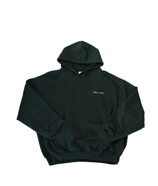 Script Hoodie - Green