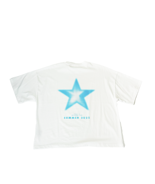 Summer Star Tee - White